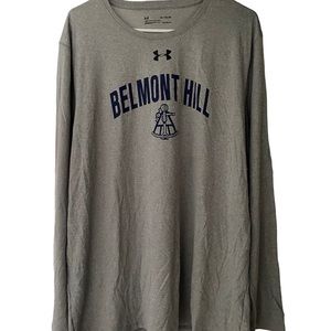 Under Armour “Belmont Hill School” Men’s Loose fit Long Sleeve Tshirt